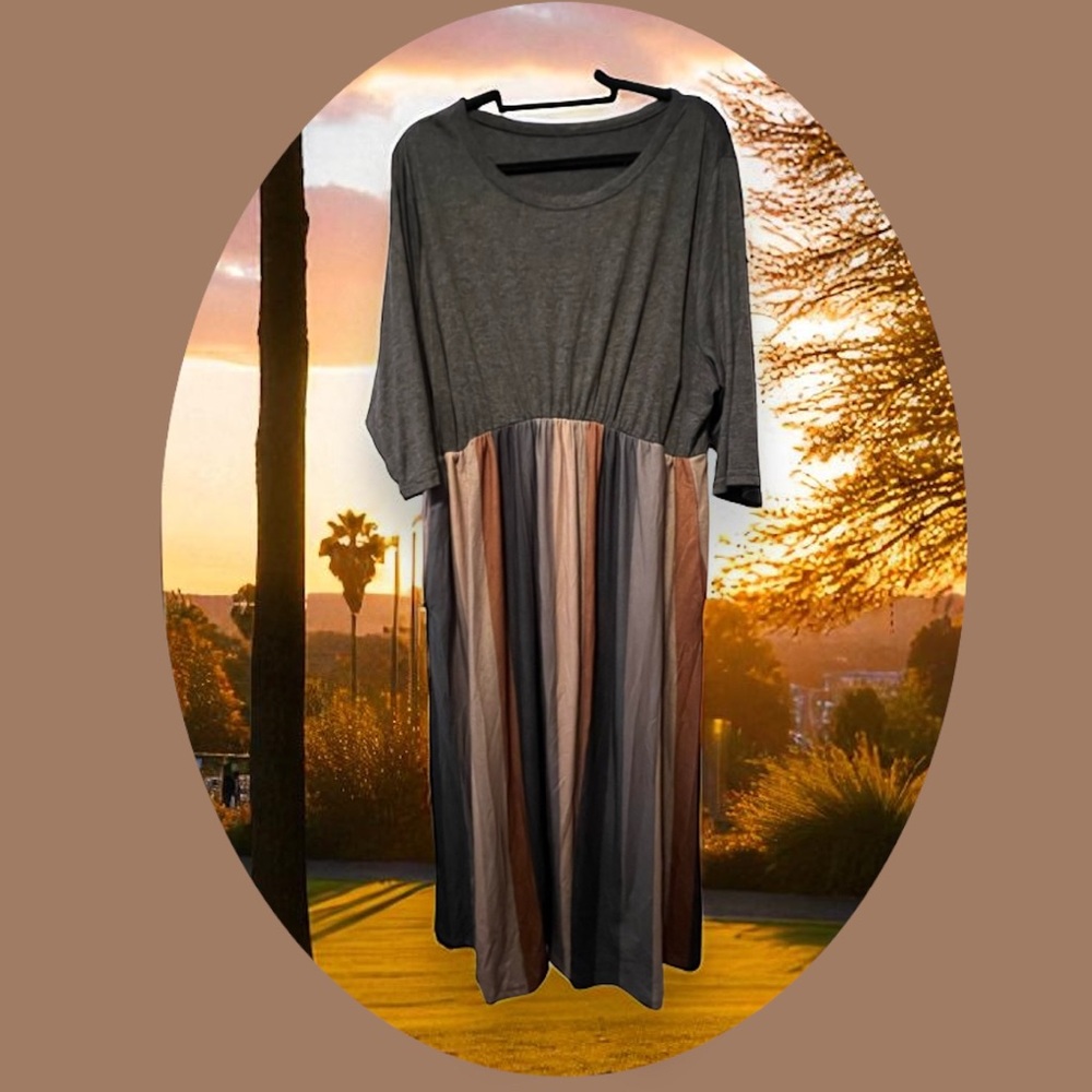 NWT: size 14/16 Bloom Chic dress with stretch